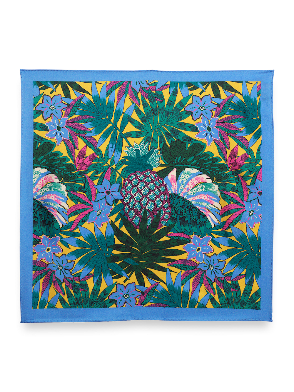 Alternate Image of Botanical Silk Pocket Square-1