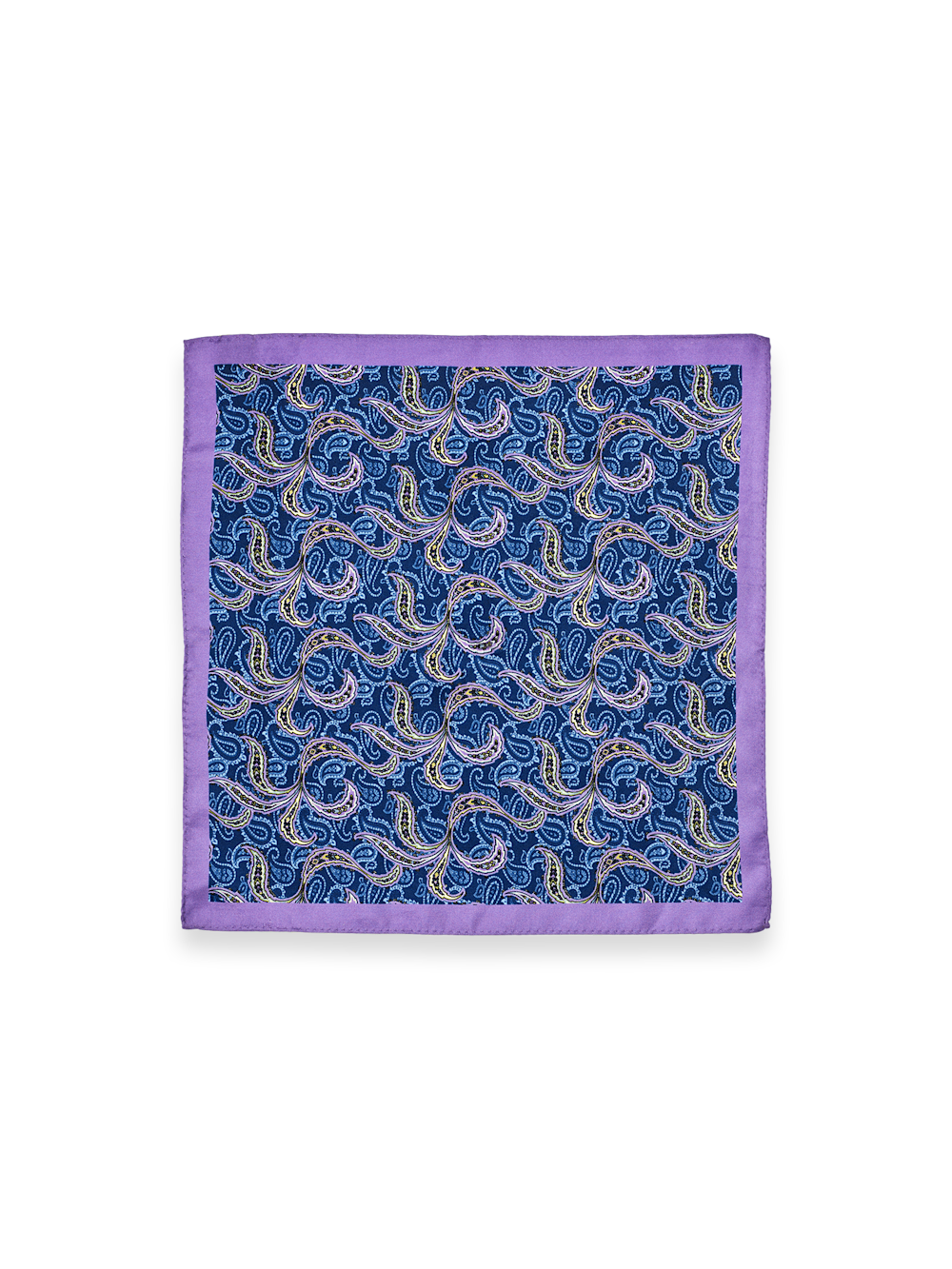 Alternate Image of Paisley Silk Pocket Square-1