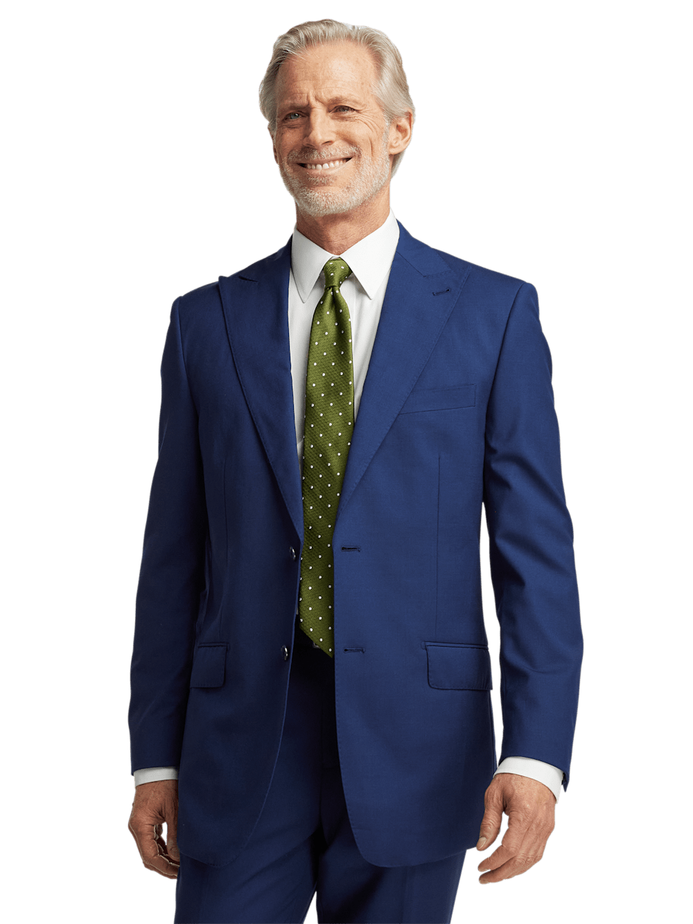 Alternate Image of Wool Stretch Bengaline Peak Lapel Suit Jacket-1