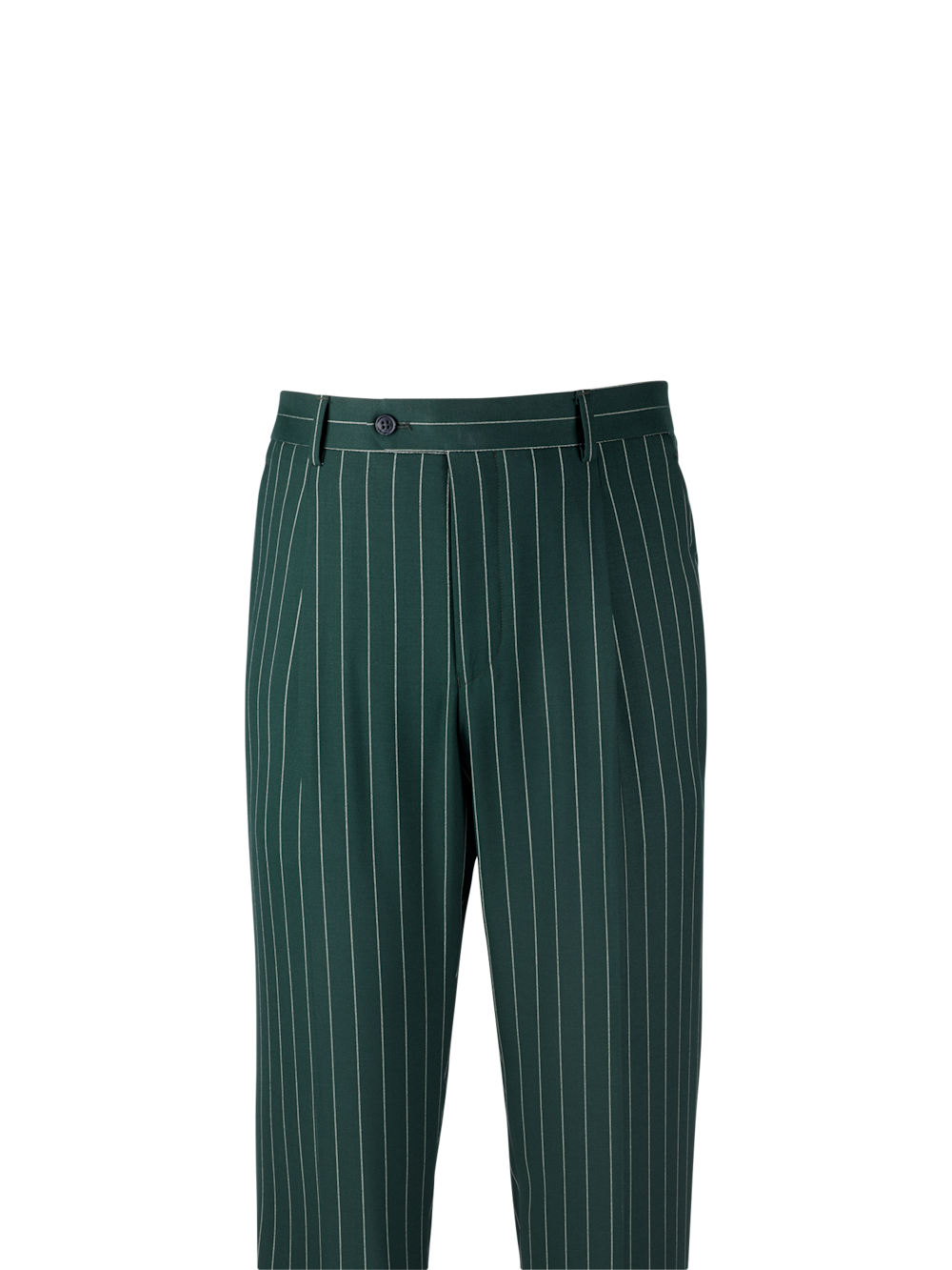 Alternate Image of Wool Stretch Stripe Single Pleat Suit Pants-1