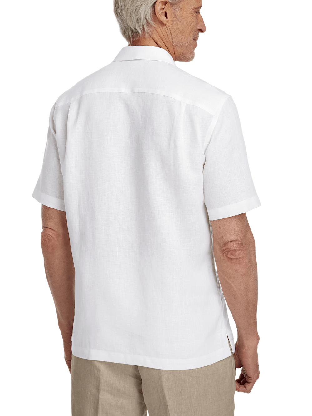 Alternate Image of Linen Solid Casual Shirt-4