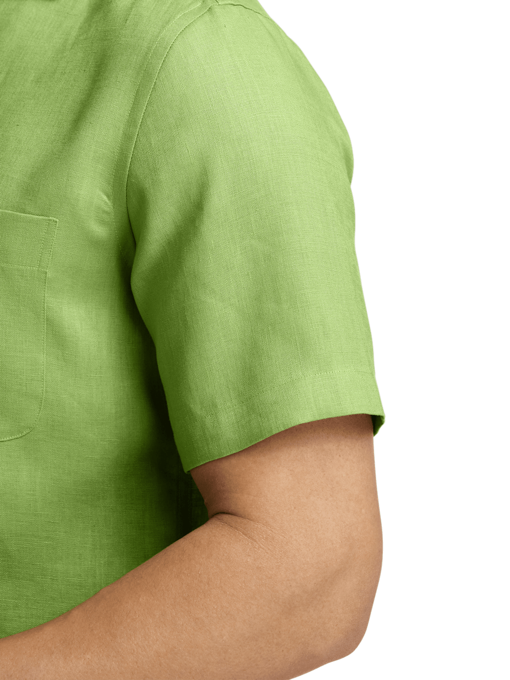 Alternate Image of Linen Solid Casual Shirt-3