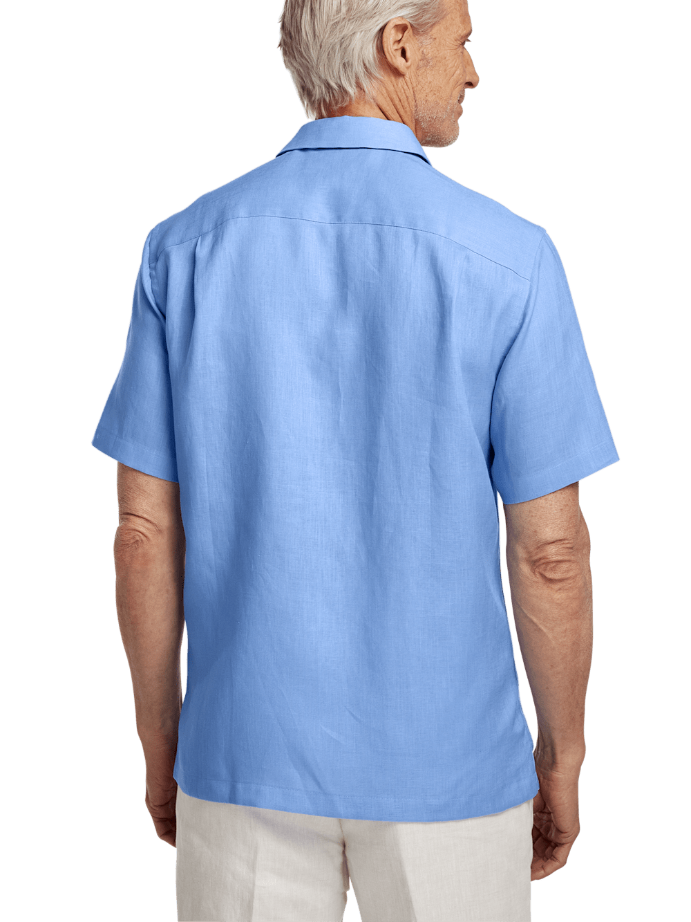 Alternate Image of Linen Solid Casual Shirt-4
