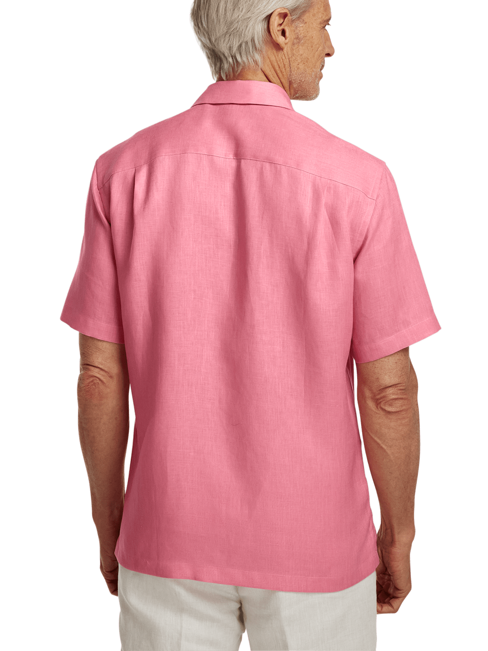 Alternate Image of Linen Solid Casual Shirt-4