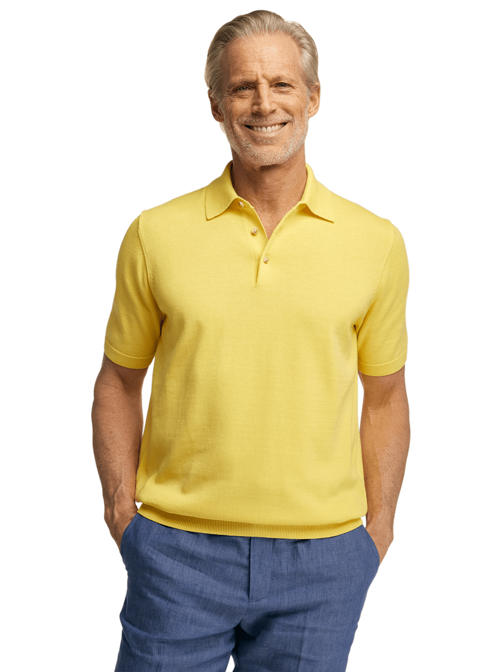 Alternate Image of Supima Cotton Three Button Polo-1