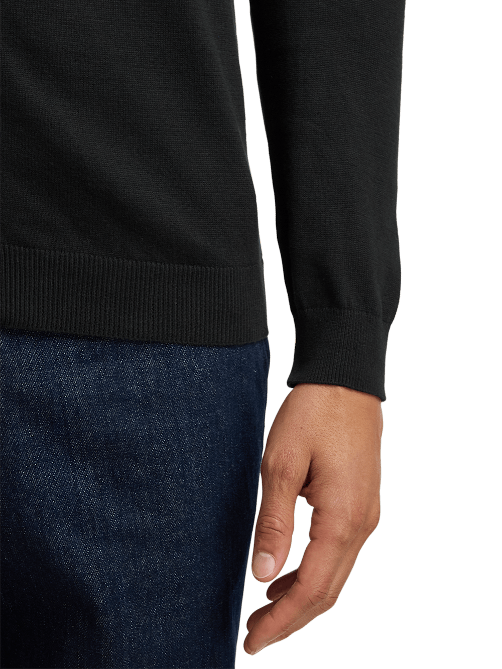 Alternate Image of Cotton Full Zip Polo-3