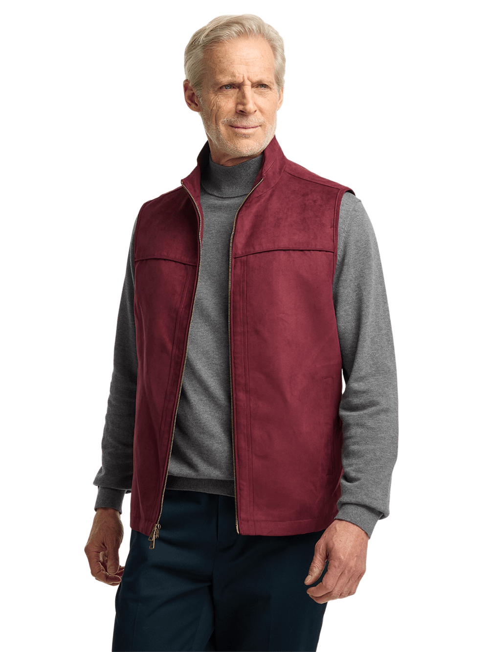 Alternate Image of Microsuede Vest-1
